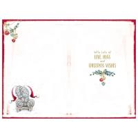 One I Love Verse Me to You Bear Christmas Card Extra Image 1 Preview